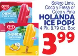 Bravo Supermarkets HOLANDA ICE POPS offer