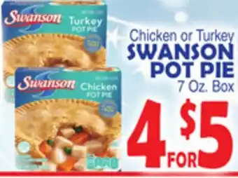 Bravo Supermarkets SWANSON POT PIE offer