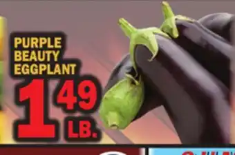 Bravo Supermarkets PURPLE BEAUTY EGGPLANT offer