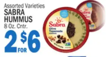 Bravo Supermarkets SABRA HUMMUS offer