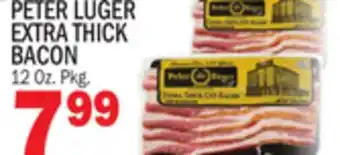 Bravo Supermarkets PETER LUGER EXTRA THICK BACON offer