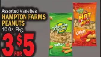Bravo Supermarkets HAMPTON FARMS PEANUTS offer