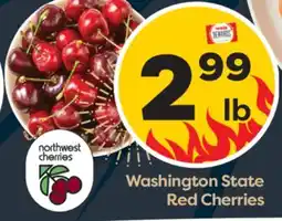Weis Markets Washington State Red Cherries offer