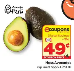 Weis Markets Hass Avocados offer