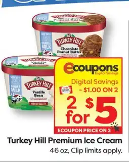 Weis Markets Turkey Hill Premium Ice Cream offer