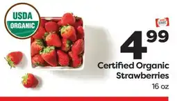 Weis Markets Certified Organic Strawberries offer