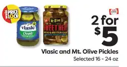 Weis Markets Vlasic and Mt. Olive Pickles offer