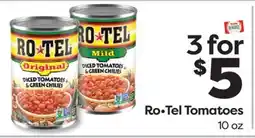 Weis Markets Ro•Tel Tomatoes offer