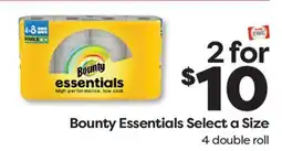 Weis Markets BOUNTY ESSENTIALS Select a Size offer