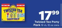 Weis Markets Twisted Tea Party Pack offer