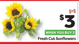 Weis Markets Fresh Cut Sunflowers offer