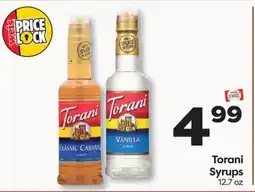 Weis Markets Torani Syrups offer