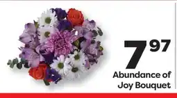 Weis Markets Abundance of Joy Bouquet offer