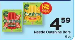 Weis Markets Nestle Outshine Bars offer
