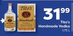 Weis Markets Tito's Handmade Vodka offer
