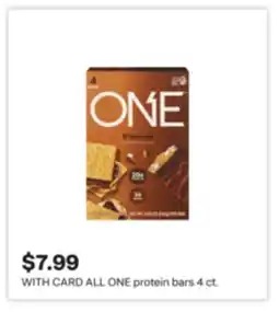 CVS ALL ONE protein bars 4 ct offer