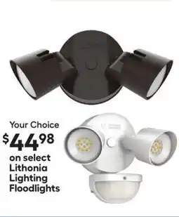 Lowe's select Lithonia Lighting Floodlights offer