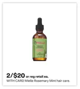 CVS Mielle Rosemary Mint hair care offer