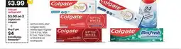 CVS ANY Colgate Optic White Stain Fighter 3.8-4.2 oz, Max 6.3 oz, Total 3.3 oz or 2in1 4.6 oz toothpaste offer