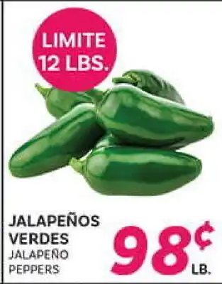 El Paso Grande JALAPEÑOS VERDES offer