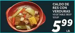 El Paso Grande CALDO DE RES CON VERDURAS offer