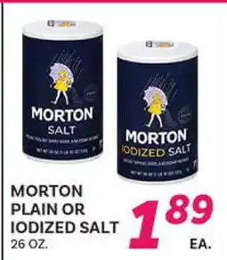 El Paso Grande MORTON PLAIN OR IODIZED SALT offer