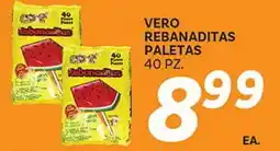 El Paso Grande VERO REBANADITAS PALETAS offer