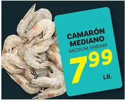 El Paso Grande CAMARÓN MEDIANO offer