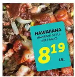 El Paso Grande HAWAIIANA HAWAIIAN STYLE BEEF MEAT offer