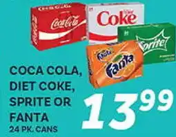 El Paso Grande COCA COLA, DIET COKE, SPRITE OR FANTA offer