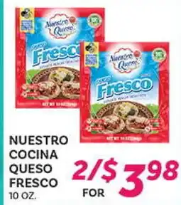 El Paso Grande NUESTRO COCINA QUESO FRESCO offer