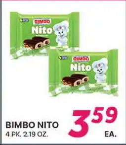 El Paso Grande BIMBO NITO offer