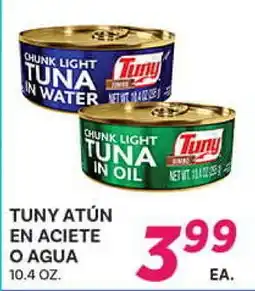 El Paso Grande TUNY ATÚN EN ACIETE O AGUA offer