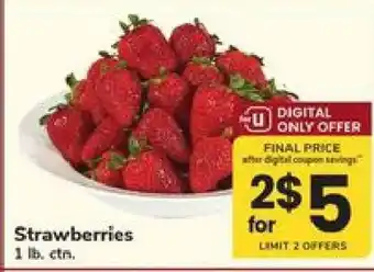 Safeway Strawberries offer