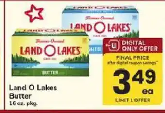 Safeway Land O Lakes Butter offer