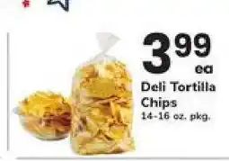 Safeway Deli Tortilla Chips offer