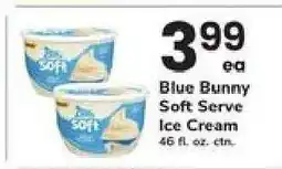 Safeway Blue Bunny Soft Serve Ice Cream offer