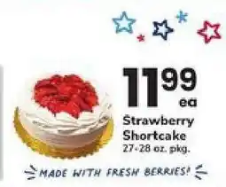 Safeway Strawberry Shortcake offer