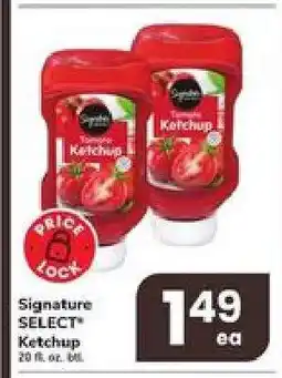Safeway Signature Select Ketchup offer