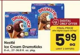 Safeway Nestlé Ice Cream Drumsticks offer