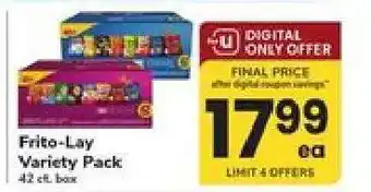 Safeway Frito Lay Variety Pack offer