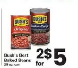 Safeway Bush's Best Baked Beans offer