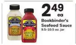 Safeway Bookbinder's Seafood Sauce offer