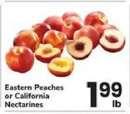 Safeway Eastern Peaches or California Nectarines offer
