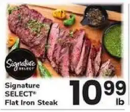 Safeway Signature SELECT Flat Iron Steak offer