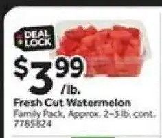 Stop&Shop Fresh Cut Watermelon offer