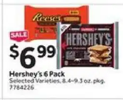 Stop&Shop Hershey's 6 pack offer