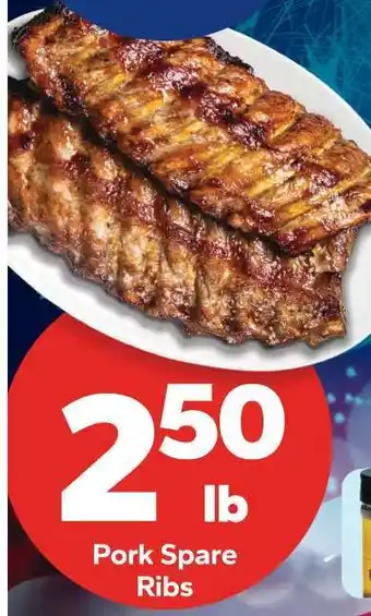 Save a Lot Pork Spare Ribs offer