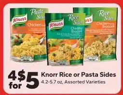Save a Lot Knorr Rice or Pasta Sides offer