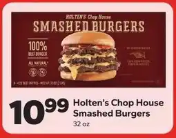 Save a Lot Holten's Chop House Smashed Burgers offer
